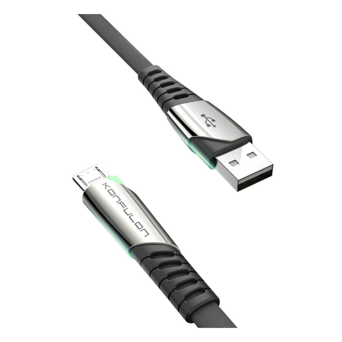 Konfulon DC16 Micro USB Kablo 1M 2.4A - Siyah